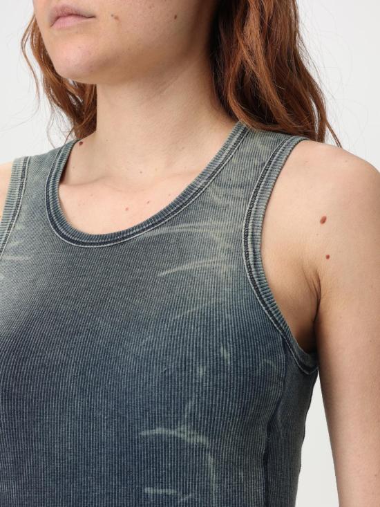 25FW 디젤 민소매 티셔츠 A191520HJBE 01 Blue - DIESEL