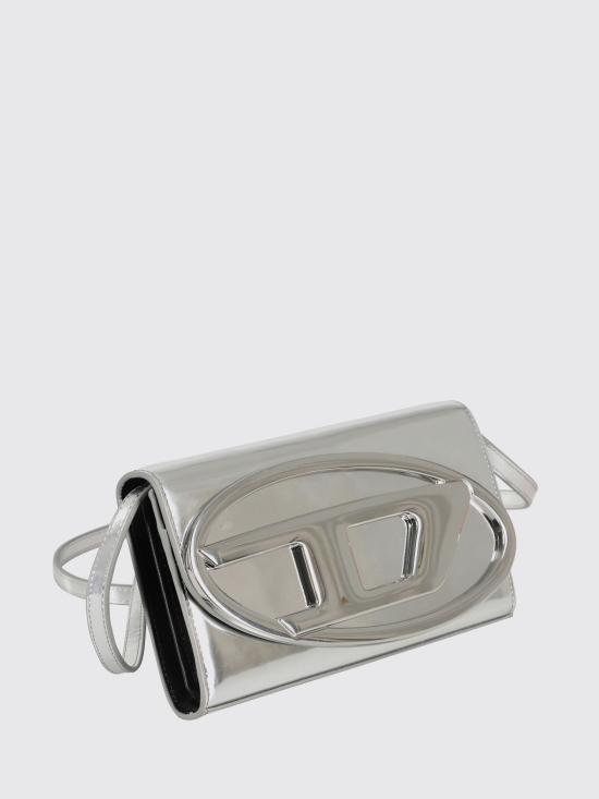 25FW 디젤 클러치/파우치 X09809PS202 H0535 Silver - DIESEL