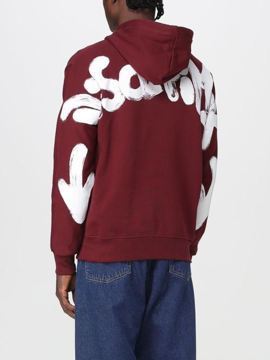 25FW 디스클레이머 긴팔 티셔츠 55100 BORDEAUX ST BIANCA Burgundy - DISCLAIMER