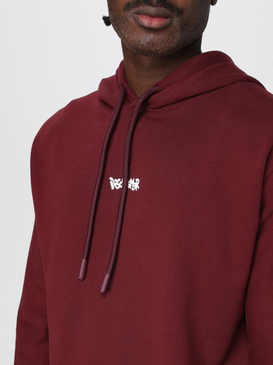 25FW 디스클레이머 긴팔 티셔츠 55100 BORDEAUX ST BIANCA Burgundy - DISCLAIMER