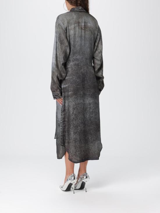 25FW 디젤 롱 원피스 A185770LKCT 02 Black - DIESEL