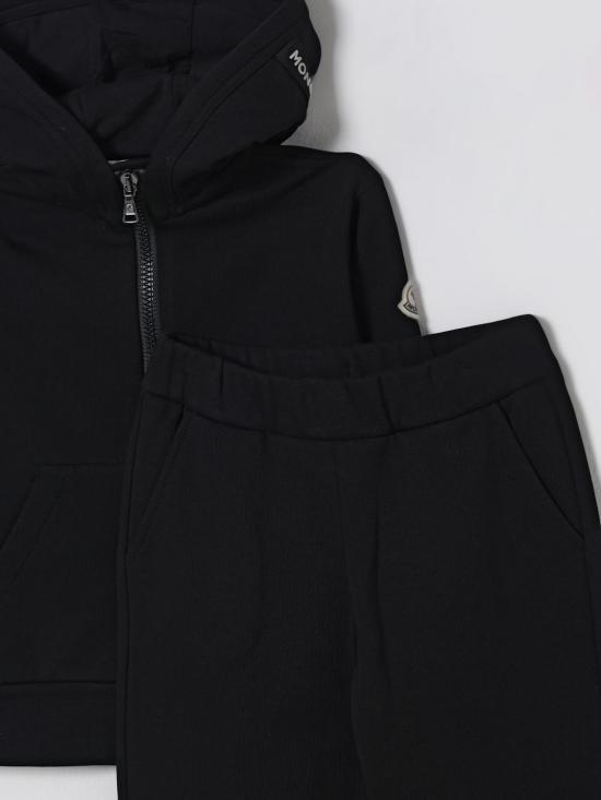 25FW [키즈] 몽클레어 캐주얼 세트 8M00008 899PS 999 Black - MONCLER