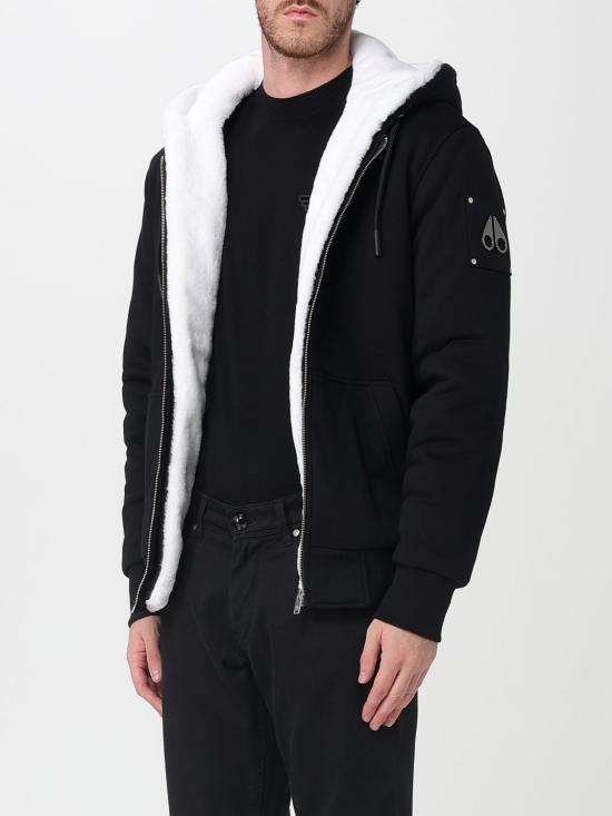 25FW 무스너클 클래식 버니 3 후드 집업 M32MS600 244 Black 1 - MOOSE KNUCKLES