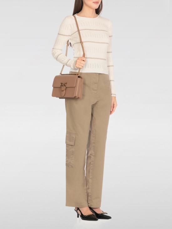 25FW 핑코 팬츠 104661A2EG U95 Grey - PINKO