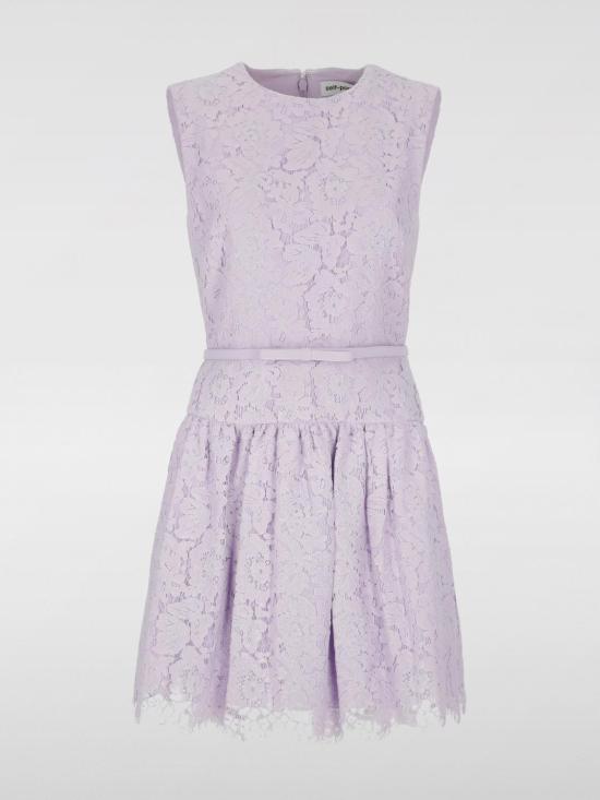 25FW 셀프 포트레이트 롱 원피스 PF25067SL LILAC Violet - SELF PORTRAIT