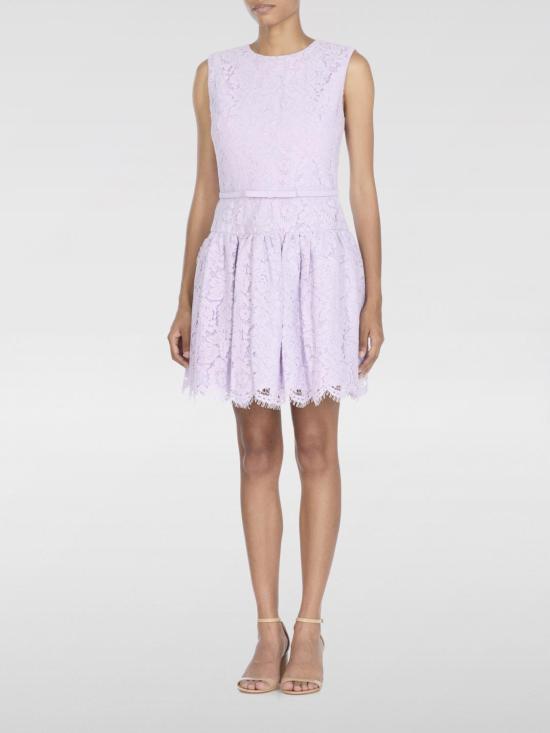 25FW 셀프 포트레이트 롱 원피스 PF25067SL LILAC Violet