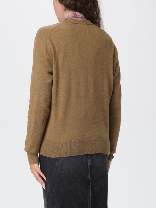 25FW 이자벨마랑에뚜왈 KARINA 카리나 V넥 가디건 CA0104FAC1L17E 67KI Kaki - ISABEL MARANT ETOILE