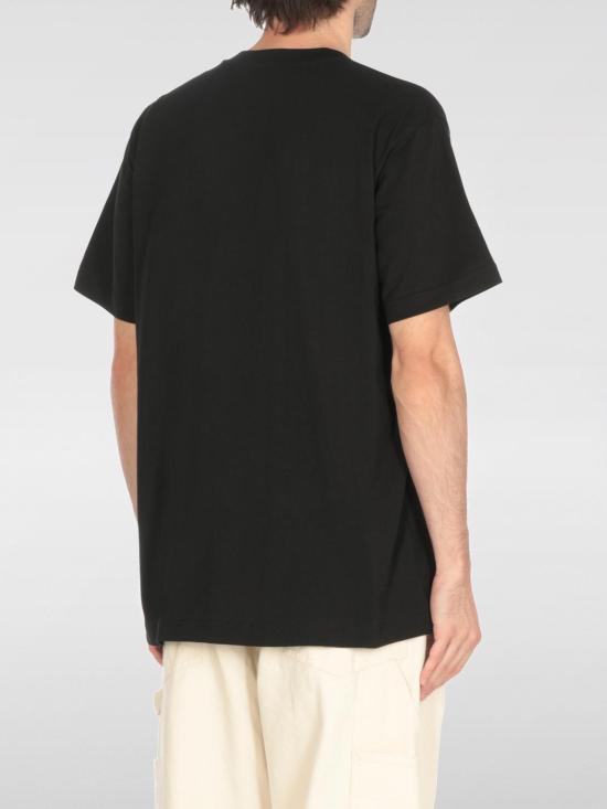 25FW 모스키노 반팔 티셔츠 07225241 1555 Black - MOSCHINO