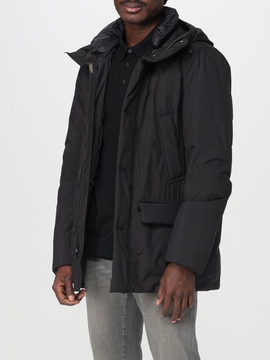 25FW 울리치 코트 CFWOOU2092MRUT5182 100 Black - WOOLRICH
