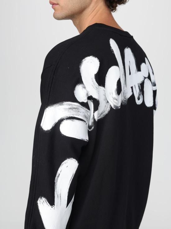 25FW 디스클레이머 긴팔 티셔츠 55104 NERO ST BIANCA Black - DISCLAIMER