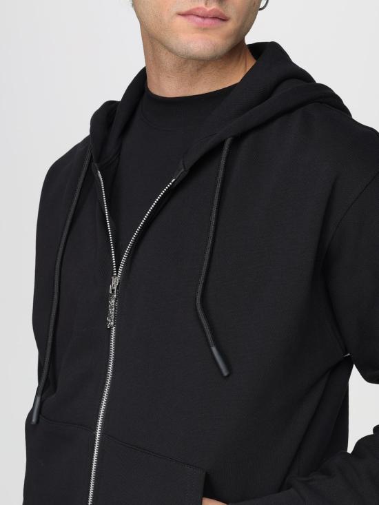 25FW 디스클레이머 긴팔 티셔츠 55106 NERO ST BIANCA Black - DISCLAIMER