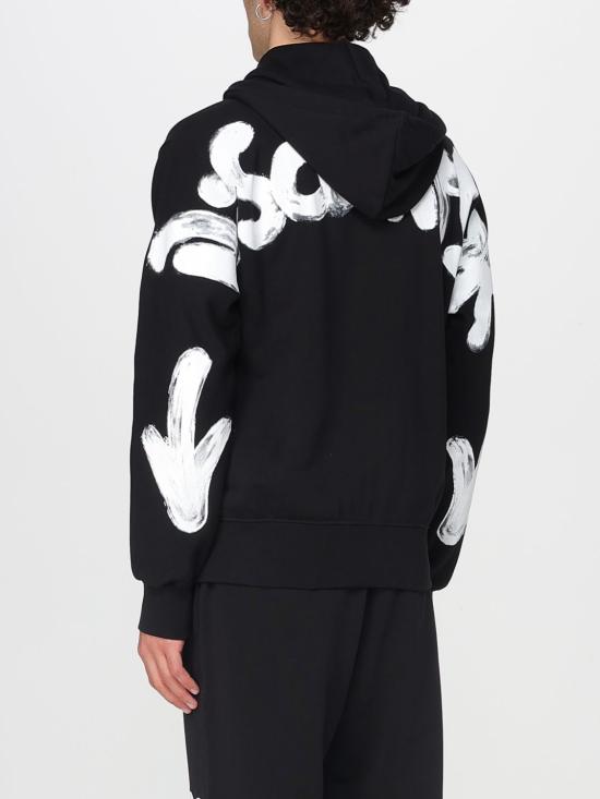 25FW 디스클레이머 긴팔 티셔츠 55106 NERO ST BIANCA Black - DISCLAIMER