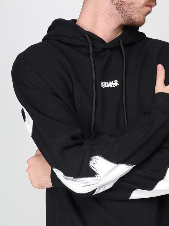 25FW 디스클레이머 긴팔 티셔츠 55100 NERO ST BIANCA Black - DISCLAIMER