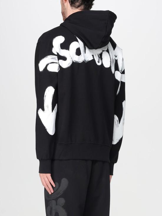 25FW 디스클레이머 긴팔 티셔츠 55100 NERO ST BIANCA Black - DISCLAIMER