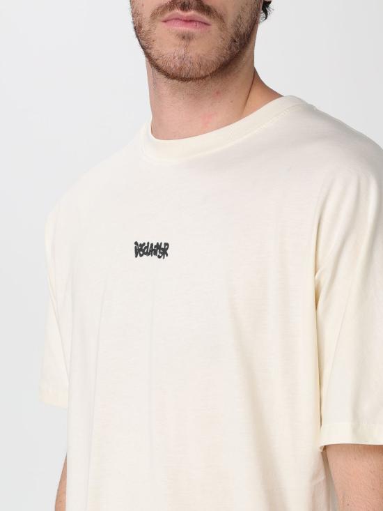 25FW 디스클레이머 반팔 티셔츠 55117 LATTE ST NERA Milk - DISCLAIMER