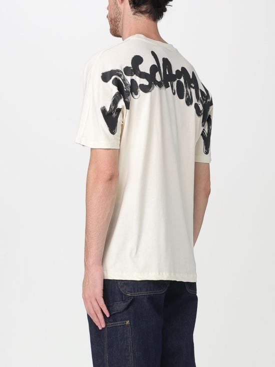 25FW 디스클레이머 반팔 티셔츠 55117 LATTE ST NERA Milk - DISCLAIMER