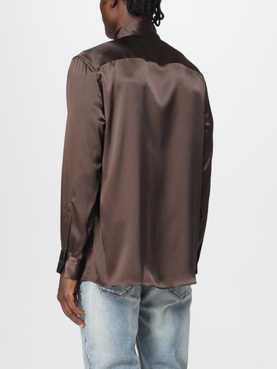 25FW 엠포리오 아르마니 셔츠 EM003630TE17057 U6304 Coffee - EMPORIO ARMANI