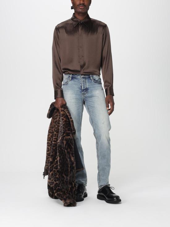 25FW 엠포리오 아르마니 셔츠 EM003630TE17057 U6304 Coffee - EMPORIO ARMANI