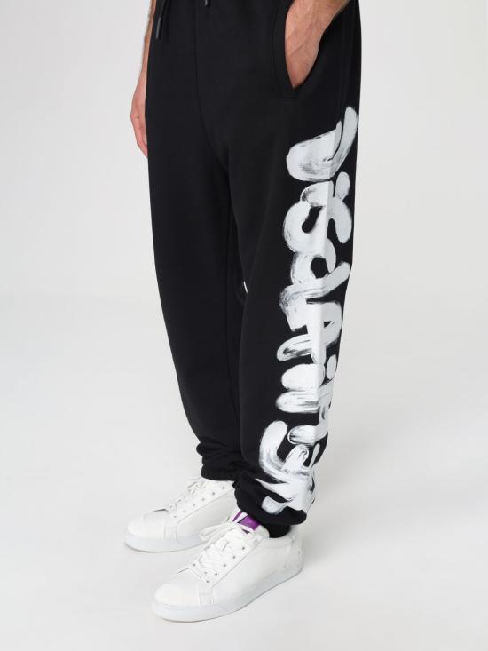 25FW 디스클레이머 트레이닝/조거 팬츠 55101 NERO ST BIANCA Black - DISCLAIMER