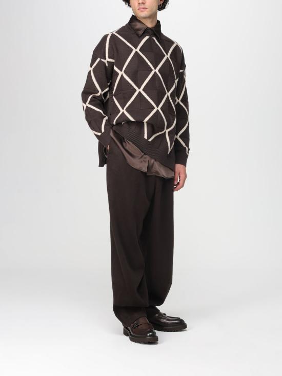 25FW 엠포리오 아르마니 스웨터 EM004130AF21496 F6181 Dark - EMPORIO ARMANI