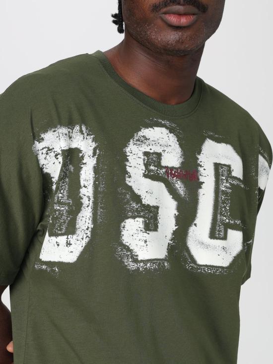 25FW 디스클레이머 반팔 티셔츠 55133 VERDE MILITARE Military - DISCLAIMER