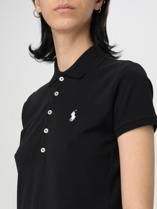 25FW 폴로 랄프로렌 폴로 티셔츠 211870245 005 Black - POLO RALPH LAUREN