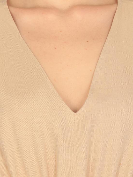 25FW 파비아나 필리피 롱 원피스 ABD275F639D544 1261 Beige - FABIANA FILIPPI