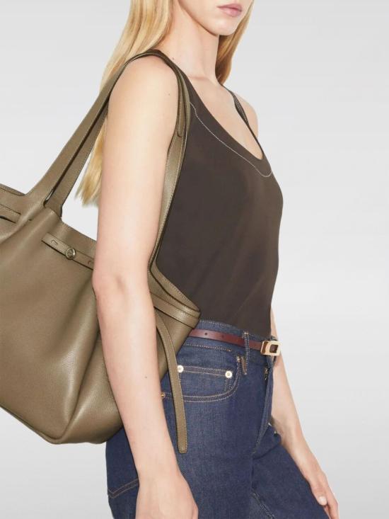 25FW 토리버치 에센셜 U 나일론 토트백 163388 251 Grey - TORY BURCH