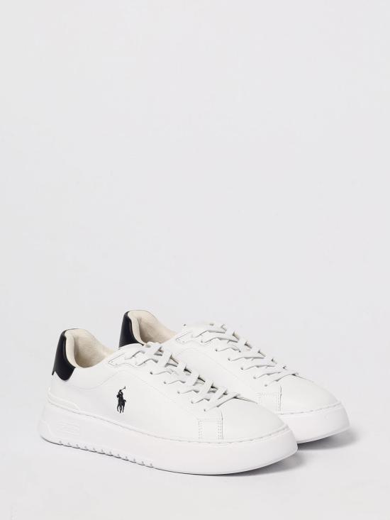 25FW 랄프 로렌 스니커즈 809974097 001 White - RALPH LAUREN