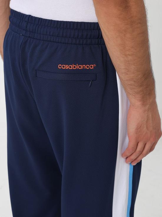 25FW 카사블랑카 트레이닝/조거 팬츠 MPF25JTR192 01 White - CASABLANCA