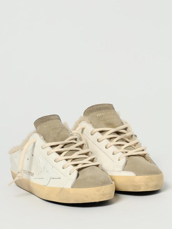 25FW 골든구스 뮬/슬리퍼 GWF00110F00397581760 White - GOLDEN GOOSE