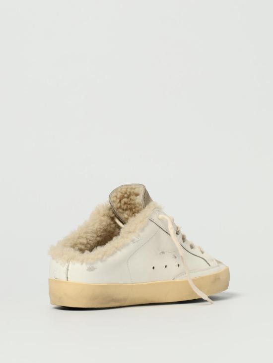 25FW 골든구스 뮬/슬리퍼 GWF00110F00397581760 White - GOLDEN GOOSE