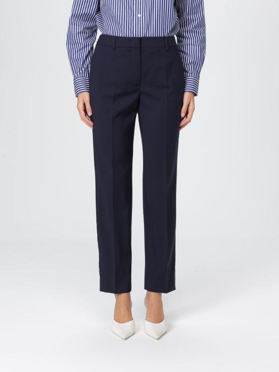 25FW 위켄드막스마라 스트레이트 팬츠 2525136171600 001 Blue