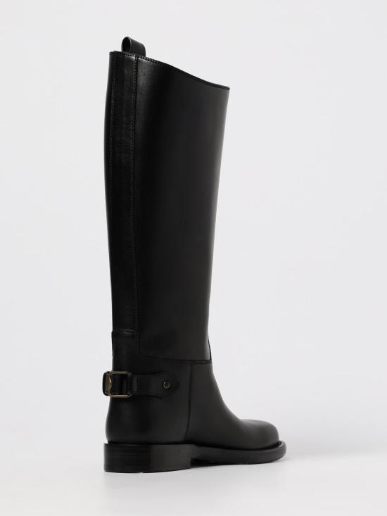 25FW 버버리 레더 카발리에 부츠 8114385 Black - BURBERRY