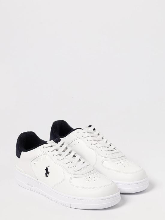 25FW 랄프 로렌 스니커즈 809978007 003 White - RALPH LAUREN