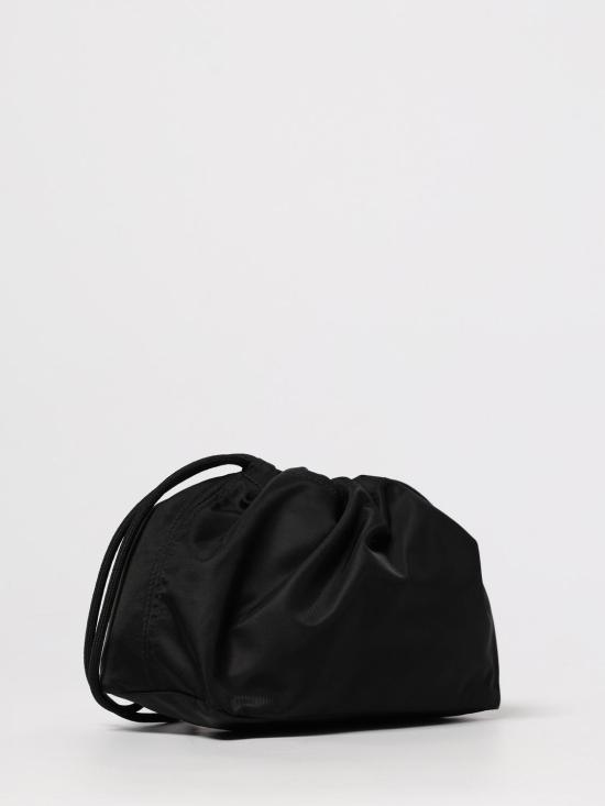 25FW 버버리 홀스슈 드로스트링 클러치 백 8111317 Black - BURBERRY