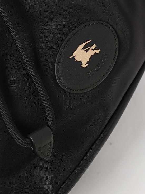 25FW 버버리 홀스슈 드로스트링 클러치 백 8111317 Black - BURBERRY