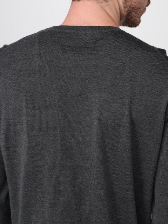 25FW 에르메네질도제냐 스웨터 UGJ00A2110 K98 Grey - ERMENEGILDO ZEGNA