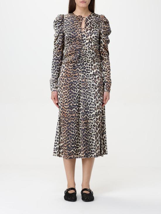 25SS 가니 롱 원피스 W0330 943 Brown