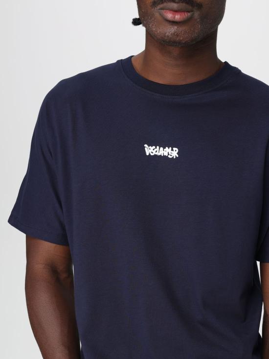 25FW 디스클레이머 반팔 티셔츠 55117 BLUE NAVY ST BIANCA Navy - DISCLAIMER