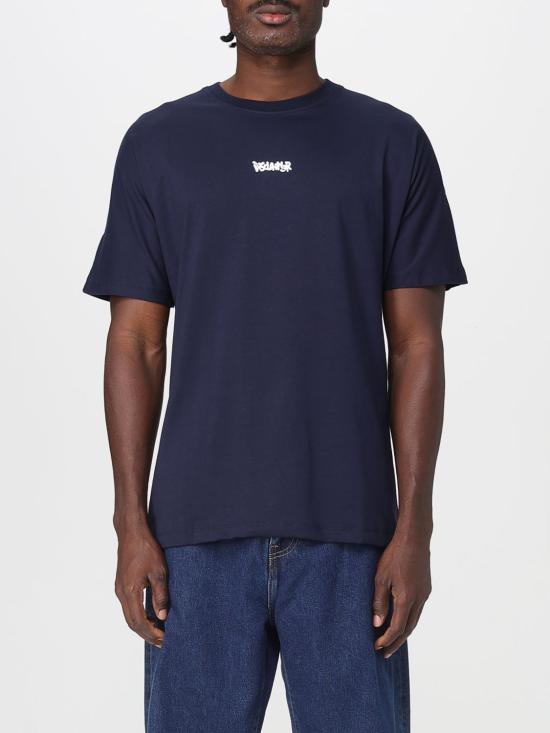 25FW 디스클레이머 반팔 티셔츠 55117 BLUE NAVY ST BIANCA Navy