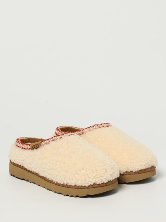 25FW 어그 맥시 컬리 타스만 슬리퍼 1158356 NAT Beige - UGG