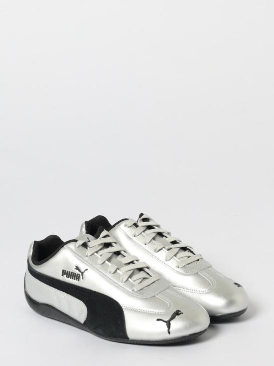 25FW 푸마 스피드캣 메탈릭 스니커즈 40368901 PUMA Silver PUMA Black - PUMA