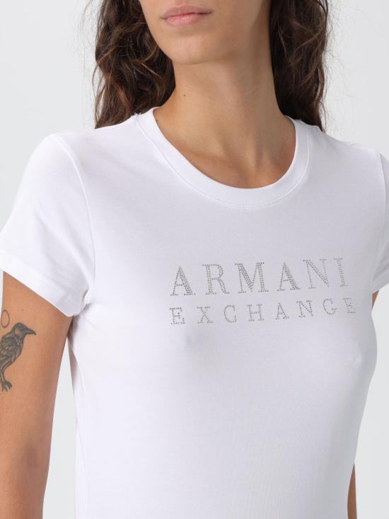 25FW 알마니 반팔 티셔츠 XW001349AF17173 U0002 White - ARMANI
