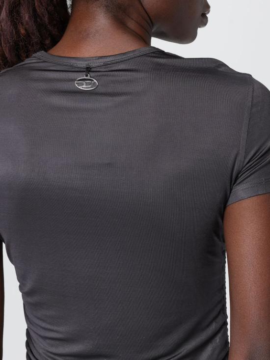 25FW 디젤 반팔 티셔츠 A193920JLBU 9AW Grey - DIESEL