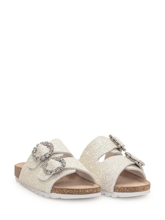 25SS [키즈] 모나리자 샌들 87E0045725 G001 GLITTER PANNA - MONNALISA