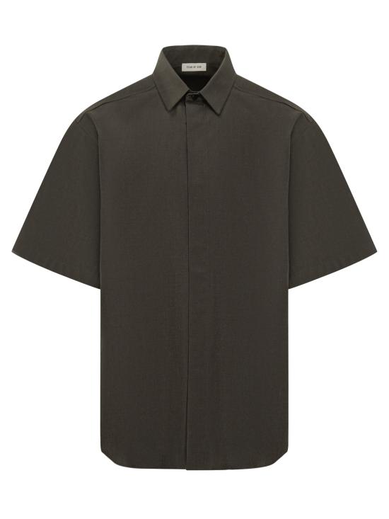 25FW 피어오브갓 긴팔 셔츠 FG25FW60608OXF 019 OFF BLACK