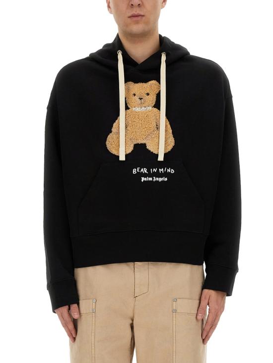 25SS 팜앤젤스 긴팔 티셔츠 PMBB172 S25FLE0011060 BLACK