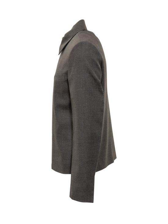  지방시 자켓 BM30F314FU067 067 GREY MIX - GIVENCHY