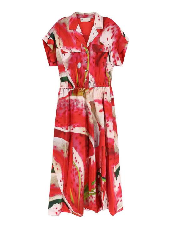 25FW 토리버치 롱 원피스 159728651 Nude Neutrals